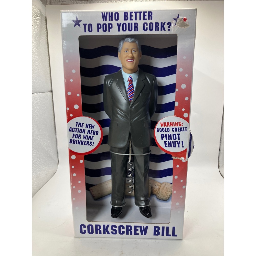Corkscrew Bill Wine Bottle‎ Opener Novelty Gag Gift Political Humor
